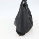 GUCCI GG Canvas Hand Bag Black 76554 Auth 155472-4