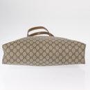 GUCCI GG Supreme Tote Bag PVC Beige Gold 39 02 061 Auth 155474-10
