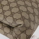 GUCCI GG Supreme Tote Bag PVC Beige Gold 39 02 061 Auth 155474-11