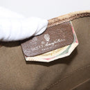 GUCCI GG Supreme Tote Bag PVC Beige Gold 39 02 061 Auth 155474-16