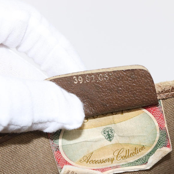 GUCCI GG Supreme Tote Bag PVC Beige Gold 39 02 061 Auth 155474