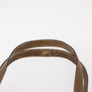 GUCCI GG Supreme Tote Bag PVC Beige Gold 39 02 061 Auth 155474-9