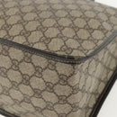 GUCCI GG Supreme Hand Bag PVC Beige Gold 190259 Auth 155475-15