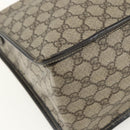 GUCCI GG Supreme Hand Bag PVC Beige Gold 190259 Auth 155475-16
