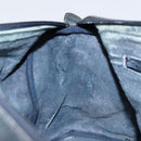 GUCCI GG Supreme Sherry Line Hand Bag PVC Navy Gold 20 001 302 Auth 155476-19