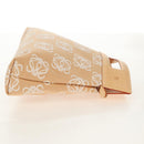 LOEWE Anagram Hand Bag Canvas Beige Gold Auth 155478V-4