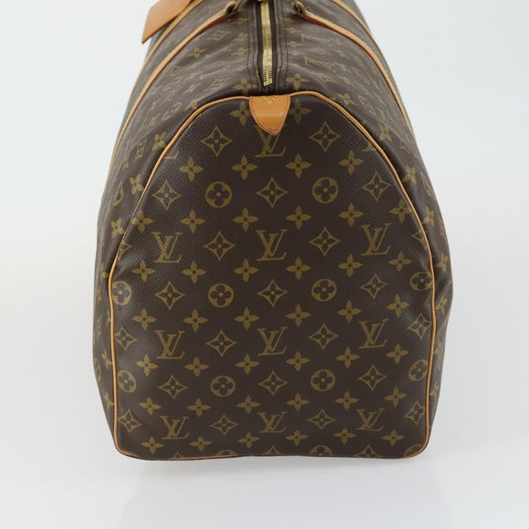 LOUIS VUITTON Monogram Keepall 60 Boston Bag M41422 LV Auth 155480V