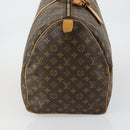 LOUIS VUITTON Monogram Keepall 60 Boston Bag M41422 LV Auth 155480V-4