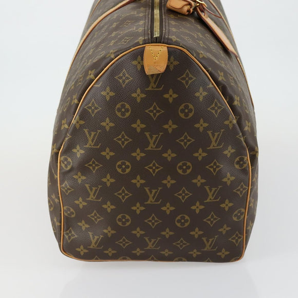 LOUIS VUITTON Monogram Keepall 60 Boston Bag M41422 LV Auth 155480V