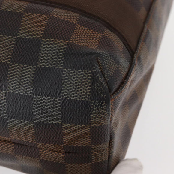 LOUIS VUITTON Damier Ebene Cabas Bobur Tote Bag N52006 LV Auth 155483