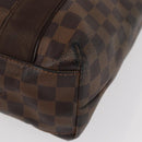 LOUIS VUITTON Damier Ebene Cabas Bobur Tote Bag N52006 LV Auth 155483-14