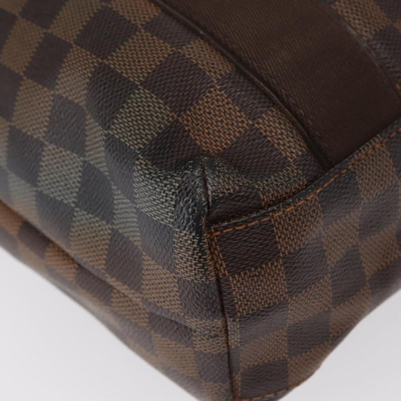 LOUIS VUITTON Damier Ebene Cabas Bobur Tote Bag N52006 LV Auth 155483