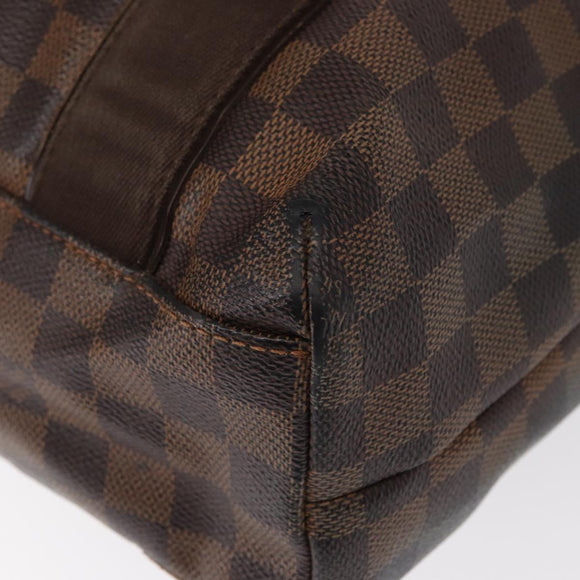 LOUIS VUITTON Damier Ebene Cabas Bobur Tote Bag N52006 LV Auth 155483