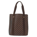 LOUIS VUITTON Damier Ebene Cabas Bobur Tote Bag N52006 LV Auth 155483-13