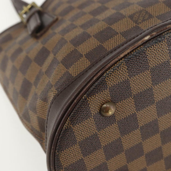 LOUIS VUITTON Damier Ebene Marais Shoulder Bag N42240 LV Auth 155484