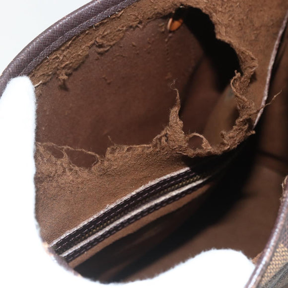 LOUIS VUITTON Damier Ebene Marais Shoulder Bag N42240 LV Auth 155484