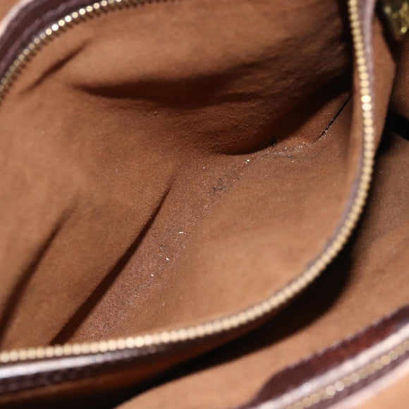 LOUIS VUITTON Damier Ebene Marais Shoulder Bag N42240 LV Auth 155484