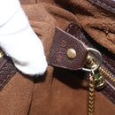 LOUIS VUITTON Damier Ebene Marais Shoulder Bag N42240 LV Auth 155484-20