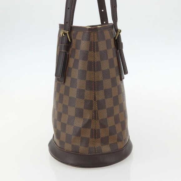 LOUIS VUITTON Damier Ebene Marais Shoulder Bag N42240 LV Auth 155484