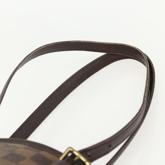 LOUIS VUITTON Damier Ebene Marais Shoulder Bag N42240 LV Auth 155484