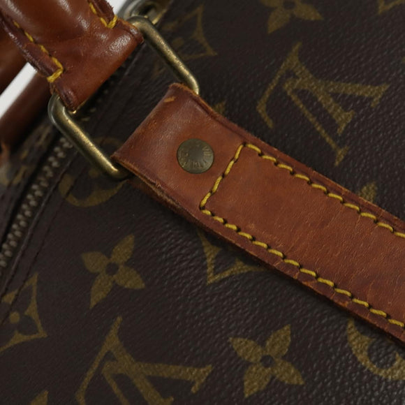 LOUIS VUITTON Monogram Keepall 50 Boston Bag M41426 LV Auth 155487