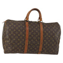 LOUIS VUITTON Monogram Keepall 50 Boston Bag M41426 LV Auth 155487-1