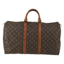 LOUIS VUITTON Monogram Keepall 50 Boston Bag M41426 LV Auth 155487-13
