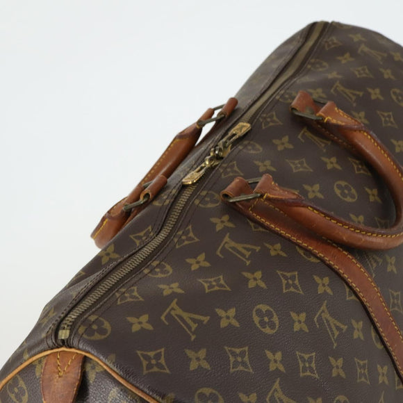 LOUIS VUITTON Monogram Keepall 50 Boston Bag M41426 LV Auth 155487