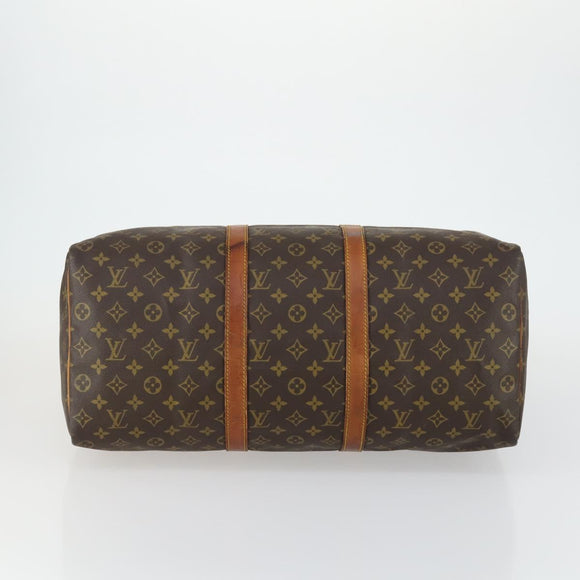 LOUIS VUITTON Monogram Keepall 50 Boston Bag M41426 LV Auth 155487