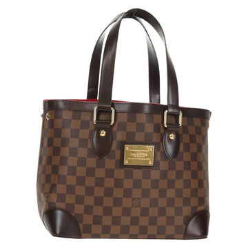 LOUIS VUITTON Damier Ebene Hampstead PM Tote Bag N51205 LV Auth 155489V