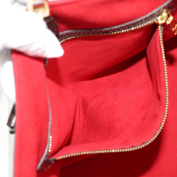 LOUIS VUITTON Damier Ebene Hampstead PM Tote Bag N51205 LV Auth 155489V