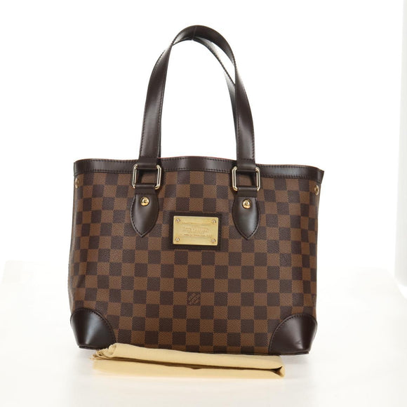 LOUIS VUITTON Damier Ebene Hampstead PM Tote Bag N51205 LV Auth 155489V