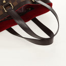 LOUIS VUITTON Damier Ebene Hampstead PM Tote Bag N51205 LV Auth 155489V-7