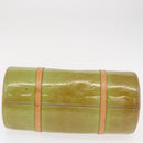 LOUIS VUITTON Monogram Vernis Bedford Hand Bag Baby Blue M91007 LV Auth 155493-6