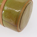 LOUIS VUITTON Monogram Vernis Bedford Hand Bag Baby Blue M91007 LV Auth 155493-14