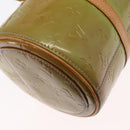 LOUIS VUITTON Monogram Vernis Bedford Hand Bag Baby Blue M91007 LV Auth 155493-15