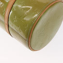 LOUIS VUITTON Monogram Vernis Bedford Hand Bag Baby Blue M91007 LV Auth 155493-16