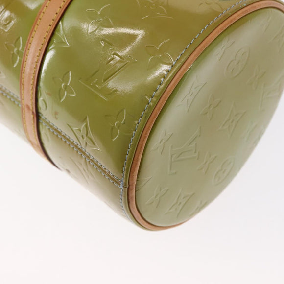 LOUIS VUITTON Monogram Vernis Bedford Hand Bag Baby Blue M91007 LV Auth 155493