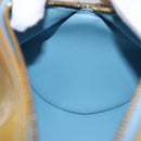 LOUIS VUITTON Monogram Vernis Bedford Hand Bag Baby Blue M91007 LV Auth 155493-20