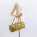 LOUIS VUITTON Monogram Vernis Bedford Hand Bag Baby Blue M91007 LV Auth 155493-21