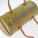 LOUIS VUITTON Monogram Vernis Bedford Hand Bag Baby Blue M91007 LV Auth 155493-7