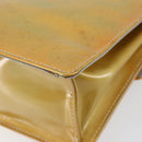 LOUIS VUITTON Monogram Vernis Spring street Hand Bag Gris M91029 LV Auth 155494-12