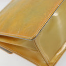 LOUIS VUITTON Monogram Vernis Spring street Hand Bag Gris M91029 LV Auth 155494-13