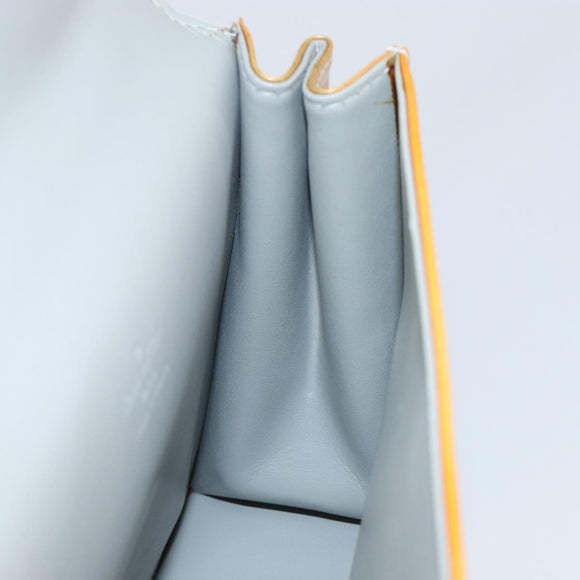 LOUIS VUITTON Monogram Vernis Spring street Hand Bag Gris M91029 LV Auth 155494