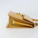 LOUIS VUITTON Monogram Vernis Spring street Hand Bag Gris M91029 LV Auth 155494-4