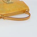 LOUIS VUITTON Monogram Vernis Spring street Hand Bag Gris M91029 LV Auth 155494-7