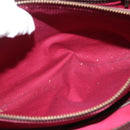 BURBERRY Nova Check Hand Bag Canvas Beige Auth 155496-25