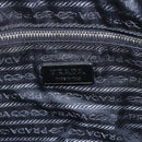 PRADA Tote Bag Nylon Green Silver Auth 155497-17