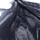 PRADA Tote Bag Nylon Green Silver Auth 155497-21