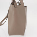 Stella MacCartney Hand Bag Leather 2way Beige Gold 513860 Auth 155498-3